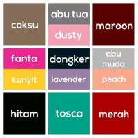 Jilbab Pashmina Instan Kombinasi Satu Lubang Hijab Kerudung Albab Shop