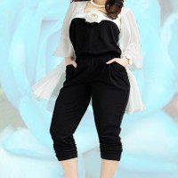 jumsuit pakaian wanita ukuran besar/jumbo(big size)bww031