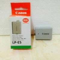 Battery Baterai kamera DSLR canon LP-E5 FOR 450D / 500D / 1000D