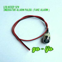 Lampu led indikator alarm kedip