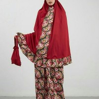 Mukena Tatuis X Hijabenka - Maisha Maroon