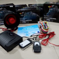 Alaram / Alarm mobil universal merk WOLF / car alarm system tuk tuk