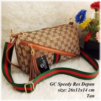 Tas Selempang Wanita Sling Bag GC Speedy Res Depan