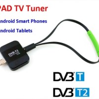 Pad TV DVB-T2 Receiver for Android Phone Tablet Micro USB TV Tuner