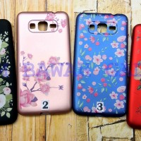 Softshell Flower Samsung Grand Prime G530 Silicon SoftCase Cover Case