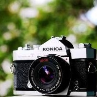 KONICA AUTOREFLEX T Lensa Pancake HEXANON AR 40mm f1 8 Canonet Canon