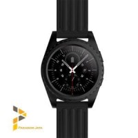 new Smart Watch GS3 Heart Rate Jam Smartwatch GS3 Full Black Anti Air