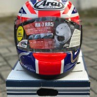 Helm Arai rx7-rr5 haslam track size L not shoei, agv, nolan, hjc