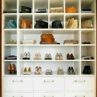 Lemari Rak Sepatu dan Tas Minimalis Custom