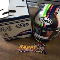 Helm Arai RX7X SNI Haslam 2017 size M L XL original japan