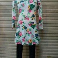 Baju Renang Muslim Bermotif/Remaja-Dewasa/size-M/L/XL