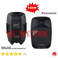 Speaker Aktif Soundclub S 155A (15 Inch) Professional Berkualitas