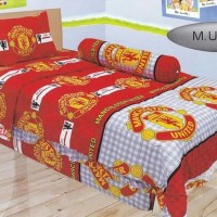 SPREI LADY ROSE 2IN1 MU Manchester United Sorong Duo Grosir