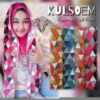 Jilbab Hijab Syari Terbaru Hoodie Wajik Glitter HJ56