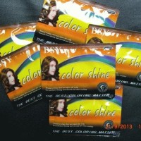 BSY NONI Shampo Warna / BSY Color Shine ORIGINAL - DARK BROWN