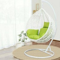 Kursi Sofa Gantung Rotan Sintetis Syntetic Rattan