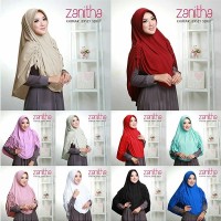 Jilbab Rabbani Hijab Syar i Khimar Jersey Serut Zanitha HJ72