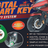 SPESIAL BRT SMART KEY ALARM CANGGIH MOTOR UNTUK ALL VIXION / R25 / R15