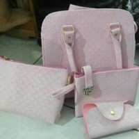 Tas Wanita Terbaru / Tas Import / Tas Batam handbag fashion set 3 in 1