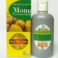 Minyak Kemiri Bakar MOMARA ukuran 250 ml mrah