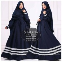 Gamis Syari Shaqina Set Khimar Hijab / Abaya Arab / Baju Fashi
