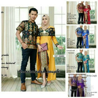 Jual Batik couple sarimbit, baju batik modern muslimah original, pesta Murah