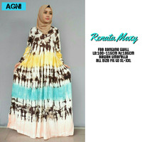 Gamis Renata Maxi Bahan Santung Twill
