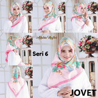Segi Empat Satin Jovet / HIJAB GROSIR MIN ORDER 5 PC