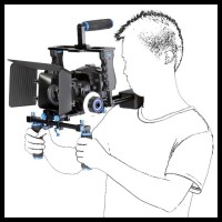 GRATIS ONGKIR! PAKET STABILIZER RIG KAMERA DSLR 5 IN 1 SHOULDER +