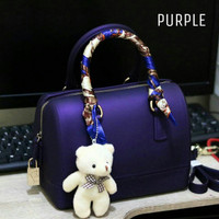 TAS FASHION WANITA MURAH FURLA JELLY CANDY