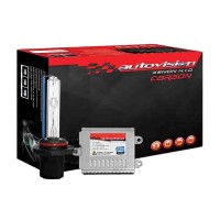 LAMPU HID MOBIL H4 Hi/Lo AUTOVISION CARBON FAST BRIGHT GARANSI 3 Tahun