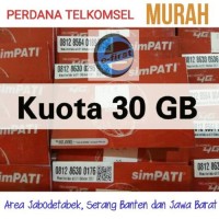 Jual kartu sakti perdana internet telkomsel kuota data simpati 30gb 4g Murah