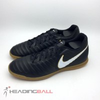 Sepatu Futsal Nike Original Tiempo X Rio IV IC Black 897769-002 BNIB