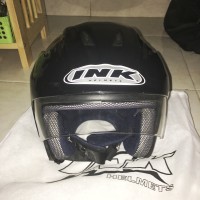 Helm Ink CX-22 Sport Hitam Glossy Model Lama