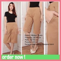 Celana Kulot Wanita Pendek Bahan Kain Celana Kulot Murah Premium