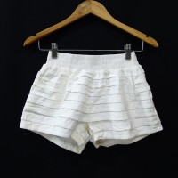 CF344 SIZE S PUTIH TULANG SHORTPANTS CELANA PENDEK WANITA IMPORT