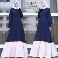 dress moza ummina / jual baju murah grosir pakaian wanita gamis