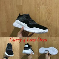 Sepatu basket under armour curry 4 low oreo (Grade Ori)