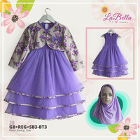Baju Muslim Anak Gamis Bayi LaBella Tutu GB3-BT3-1220