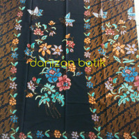 Kain Batik Cap Alusan Sogan Motif Encim #4