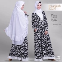 SALE Baju Gamis Wanita-Dress GE 22 Hitam By ELIF