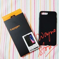 SPIGEN LIQUID CRYSTAL 2 CASING IPHONE 8 PLUS & 7 PLUS MATTE BLACK ORI