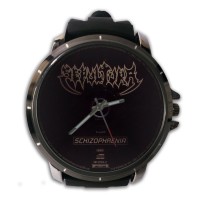 Jam Tangan Custom Cover CD SEPULTURA - SCHIZOPHRENIA Premium