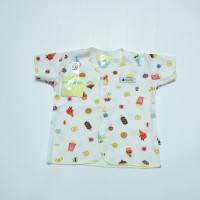 Baju Bayi Newborn Ruby Tangan Pendek Print (0-6)