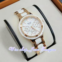Promo termurah Jam Tangan Wanita Alexandre Christie Original Ceramic
