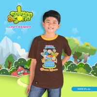 BAJU / KAOS ANAK MUSLIM KARAKTER BANU MUSA SALMAN & SOFIA STL 09 (M-L)