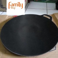 KUALI / WAJAN / LOYANG MASAK MARTABAK TELOR 70CM BESI BAJA Diskon