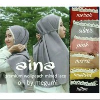 Aina hijab renda murah