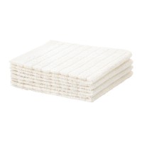 Ikea Vagsjon ~ 4Pcs Handuk Kecil /Tangan / Muka Putih 30x30 Washcloth