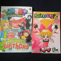 Buku Komik warna 2 buku untuk anak anak
